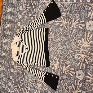 Maeve Anthropologie M striped sweater